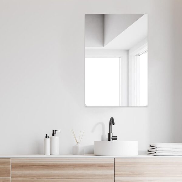 비욘드퍼니싱 고급형 욕실 거울 인테리어 화장대 550x800 알루미늄